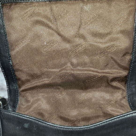 Coach vintage black crossbody purse - Picture 3 of 14